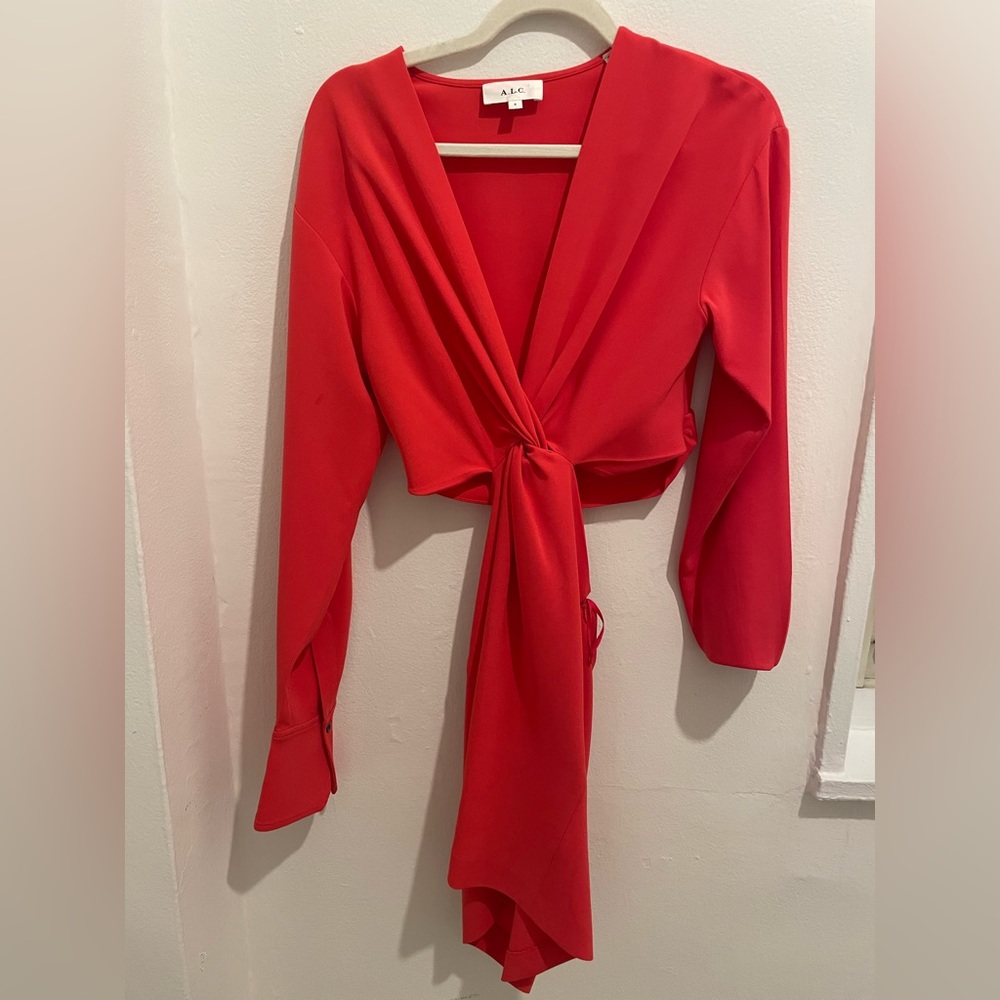 ALC zoey mini cutout dress size 0